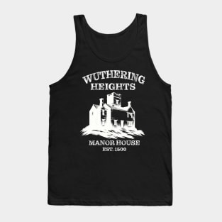 Emily Bronte Wuthering Heights House Literature Books Tank Top